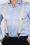 Sir Redman Suspenders Combi Pack Light Beige Model / Voorkant