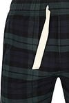 Steppin' Out Lounge Pants Plaid Dark Blue Green Product / Detail