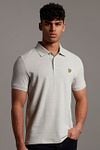 Lyle and Scott Polo Grey Model / Voorkant