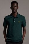 Lyle and Scott Polo Donkergroen Model / Voorkant