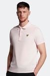 Lyle and Scott Poloshirt Rosa Model / Voorkant