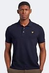 Lyle and Scott Polo Shirt Navy Model / Voorkant
