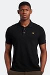 Lyle and Scott Polo Zwart Model / Voorkant