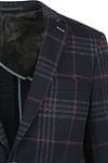 Suitable Respect Blazer Montreal Pane Flex Navy Product / Detail