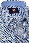 Suitable Overhemd Ruit Blauw Geel Product / Detail