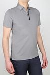 Suitable Prestige Iggy Polo Shirt Grey Model / Voorkant