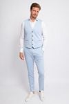 Suitable Gilet Gris Blue Model / Voorkant