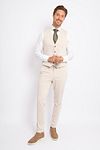 Suitable Gilet Gris Beige Model / Voorkant