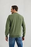 State Of Art Cardigan Zip Green Model / Achterkant