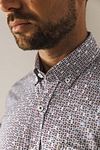 State of Art Chemise Impression Multicolore Model / Detail