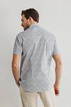State of Art Chemise Short Sleeve Impression Popli Model / Achterkant