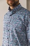 State Of Art Hemd Dandelion Blauw Model / Detail