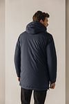 State Of Art Wintermantel Navy Model / Achterkant