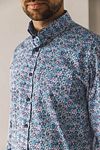 State Of Art Shirt Dandelion Blue Model / Detail
