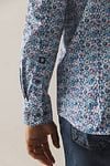 State Of Art Shirt Dandelion Blue Model / Detail