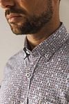 State Of Art Shirt Print Multicolour Model / Detail
