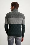 State Of Art Turtleneck Stripe Dark Green Model / Achterkant
