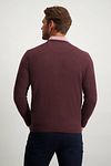 State Of Art Pullover Wool Fuchsia Model / Achterkant