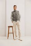 State Of Art Sweatvest Green Model / Voorkant