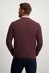 State Of Art Trui Wol Fuchsia Model / Achterkant