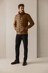 State Of Art Veste Unie Gonflé Marron Model / Voorkant