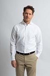 Steppin' Out Chemise Oxford Blanche Model / Voorkant