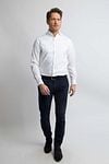 Steppin' Out Overhemd Twill Wit Model / Voorkant