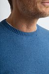 Steppin' Out Pullover Kobaltblau Model / Detail