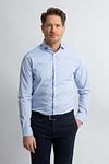 Steppin' Out Shirt Stripe Light Blue Model / Voorkant