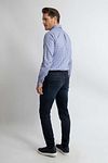 Steppin' Out Shirt Checks Blue Red Model / Achterkant