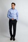 Steppin' Out Shirt Dobby Light Blue Model / Voorkant