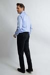 Steppin' Out Shirt Dobby Light Blue Model / Achterkant