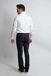 Steppin' Out Shirt Dobby White Model / Achterkant