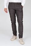 Suitable Chino Pico Ruiten Bruin Model / Voorkant met Emiel