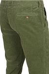 Suitable Chino Plato Corduroy Groen Product / Detail