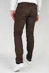 Suitable Chino Sartre Dark Brown Model / Achterkant