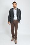 Suitable Colbert Heleen Corduroy Navy Model / Voorkant