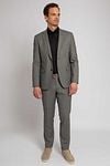 Suitable Costume Lucius Birdseye Mix Laine Gris Model / Voorkant