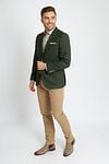 Suitable Heleen Blazer Grün Model / Voorkant