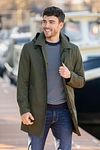 Suitable Jacket Dark Green Model / Sfeerbeeld