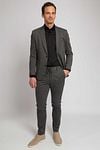 Suitable Jersey Suit Anthracite Model / Voorkant