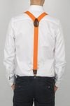 Suitable Luxe Bretels Oranje Model / Achterkant