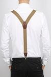 Suitable Luxe Suspenders Beige Model / Achterkant