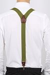 Suitable Luxe Suspenders Green Model / Achterkant