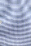 Suitable Overhemd Dubbel Manchet Print Blauw Product / Detail