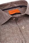 Suitable Overhemd Linnen Taupe Product / Detail