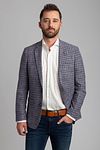 Suitable Prestige Blazer Lauderdale Check Model / Voorkant