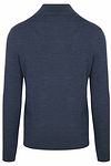 Suitable Merino Half Zip Sweater Bleu Denim Product / Achterkant