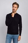Suitable Merino Pullover Navy Model / Voorkant