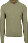 Suitable Pullover Structure Slub Olive Green PU-O-SLUB-25.03 FCD 32039 olive order online | Suitable